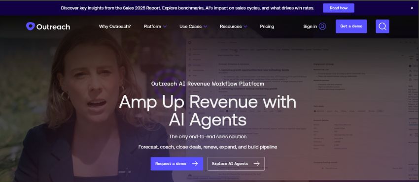 Outreach homepage