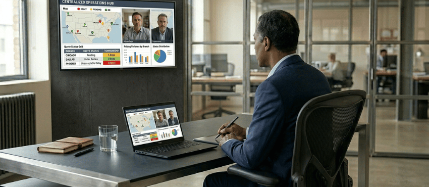 Why multi-office quoting challenges are harder than they look for manufacturer reps managing quotes, pricing, and communication across locations