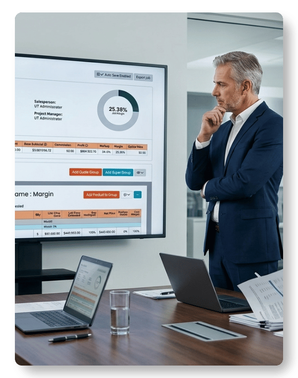 Future of multi-office quoting challenges solved with forecasting and predictive analytics for manufacturer reps